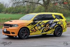 Designový polep auta Durango SRT  Car wrap design | Studio ALEŠ s.r.o.