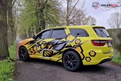 Designový polep auta Durango SRT Car wrap design | Studio ALEŠ s.r.o.