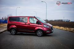 Celopolep auta Ford Custom červená | Studio ALEŠ s.r.o.