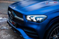 Celopolep auta Mercedes GLE matná modrá | Studio ALEŠ s.r.o.