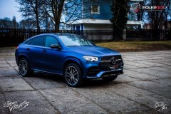 Celopolep auta Mercedes GLE matná modrá | Studio ALEŠ s.r.o.