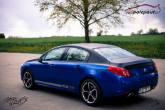 car-wrap-design-studio-ales-polep-aut-Peugeot-508-gt-Arlon-daytona-blue-and-brushed-black-5
