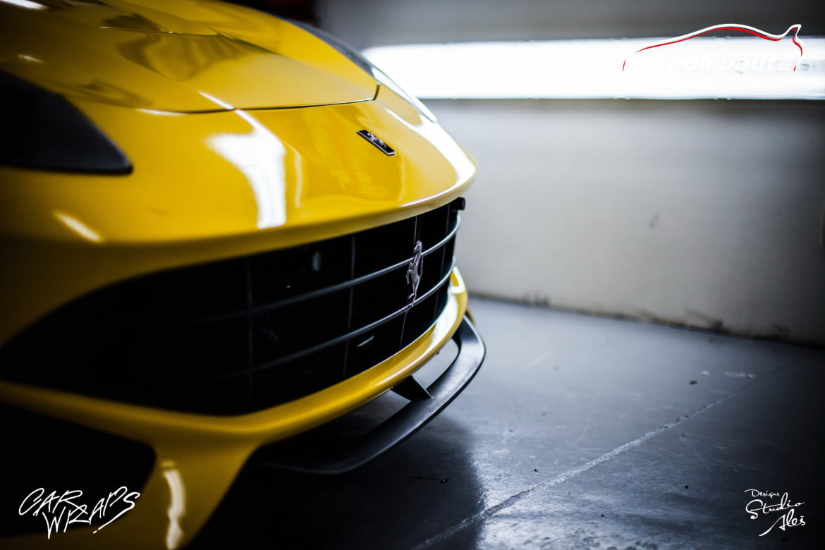 studio ales car wrap polep aut celopolep polepaut ferrari F12 Berlinetta 3M 2080 bright yellow (13)