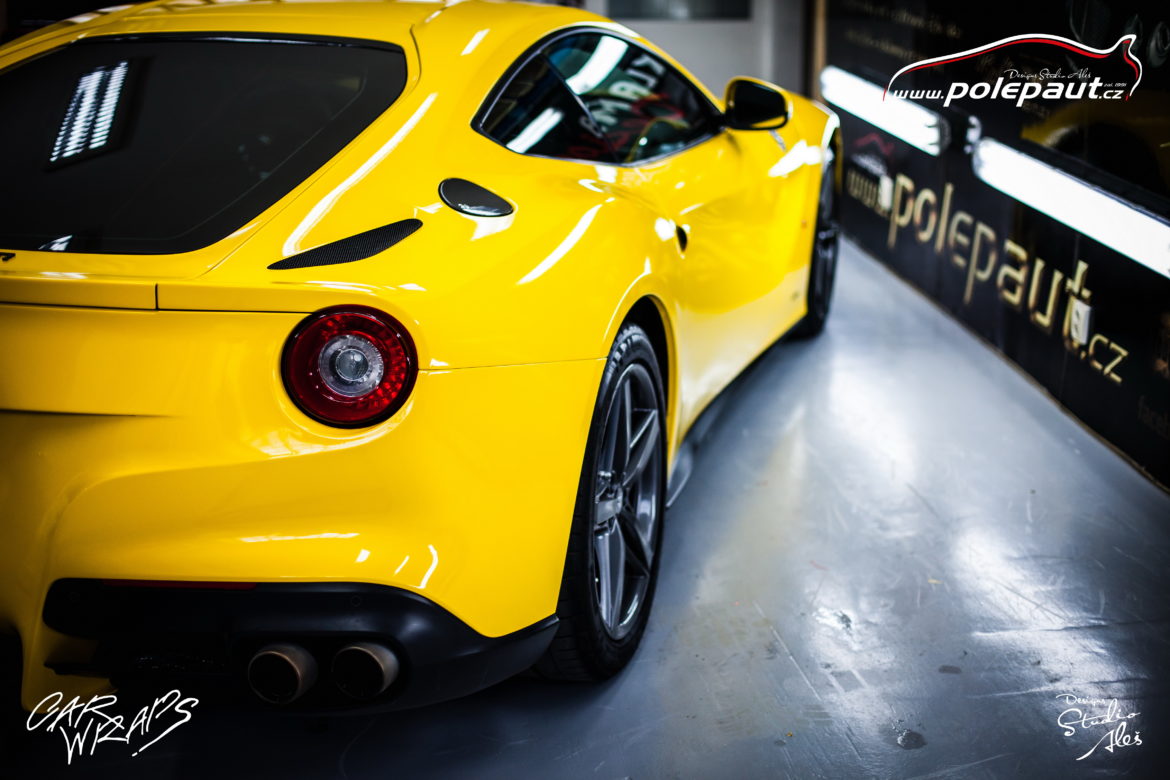 studio ales car wrap polep aut celopolep polepaut ferrari F12 Berlinetta 3M 2080 bright yellow (18)