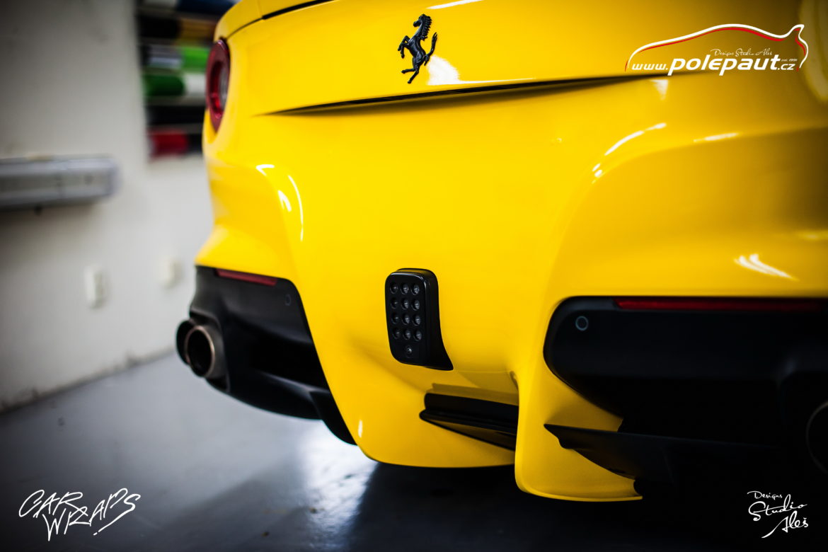 studio ales car wrap polep aut celopolep polepaut ferrari F12 Berlinetta 3M 2080 bright yellow (19)
